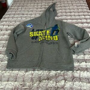 Hanes hoodie A new skate of mind size small